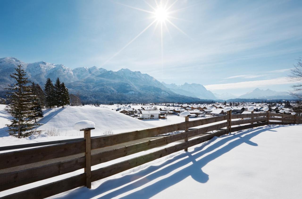 Achners Chalet Am Forsthaus Wallgau Kültér fotó
