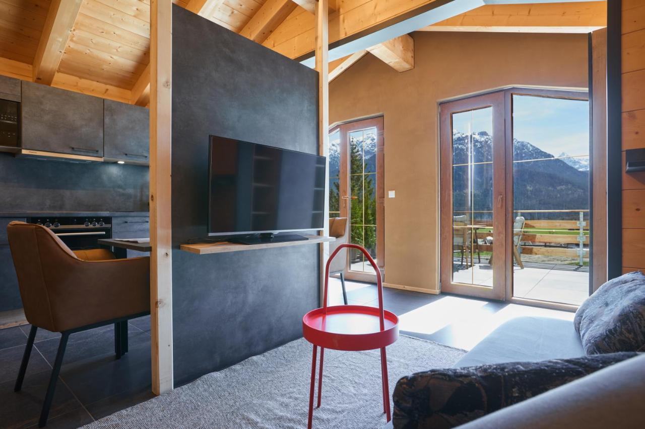 Achners Chalet Am Forsthaus Wallgau Kültér fotó