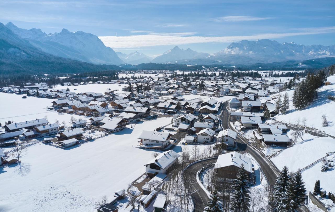 Achners Chalet Am Forsthaus Wallgau Kültér fotó