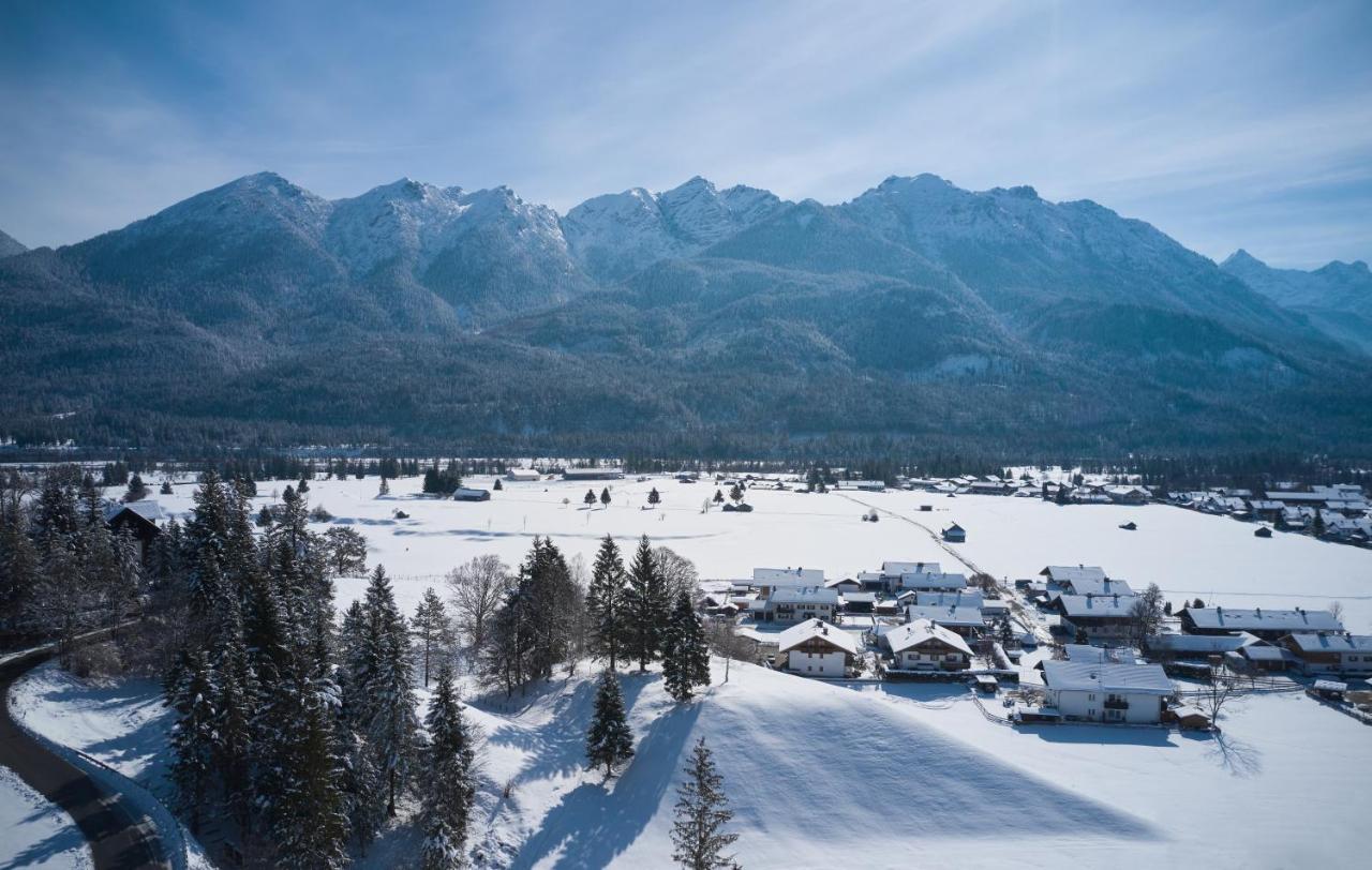 Achners Chalet Am Forsthaus Wallgau Kültér fotó